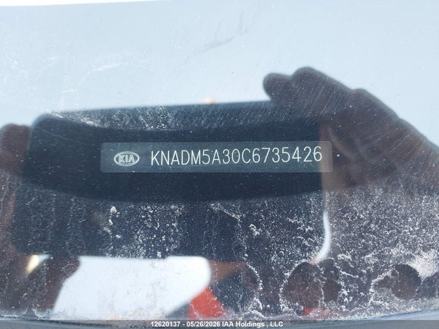 2012 Kia Rio Lx მანქანა იყიდება აუქციონზე, vin: KNADM5A30C6735426, აუქციონის ნომერი: 12620137