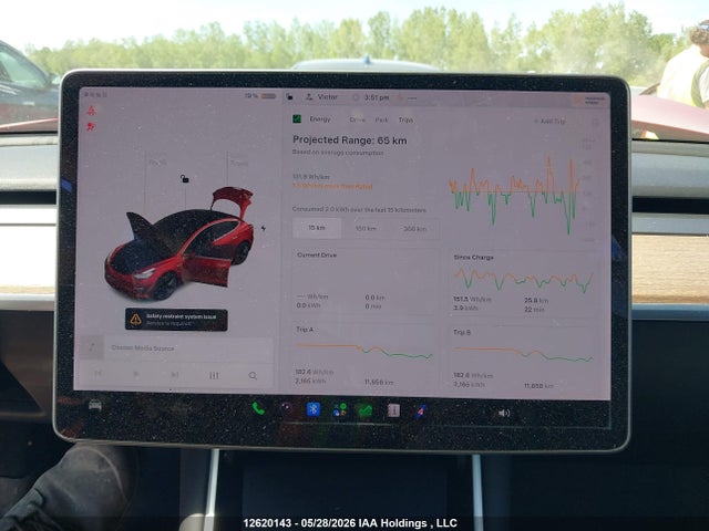 5YJ3E1EA0LF793960 Tesla Model 3 Standard Range Plus