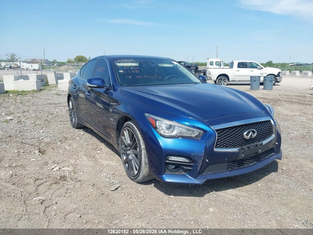 Auction sale of the 2016 Infiniti Q50 Red Sport 400, vin: JN1FV7AR3GM450328, lot number: 12620152