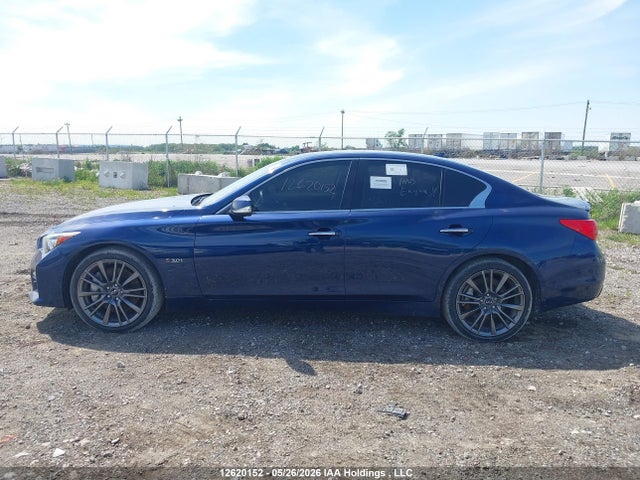JN1FV7AR3GM450328 Infiniti Q50 Red Sport 400