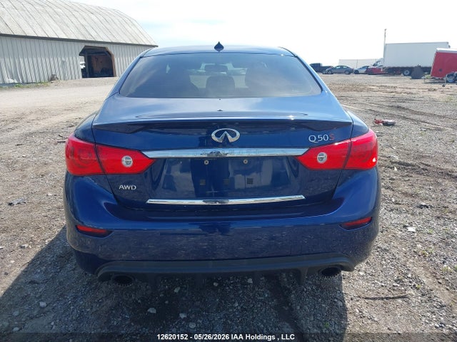 JN1FV7AR3GM450328 Infiniti Q50 Red Sport 400