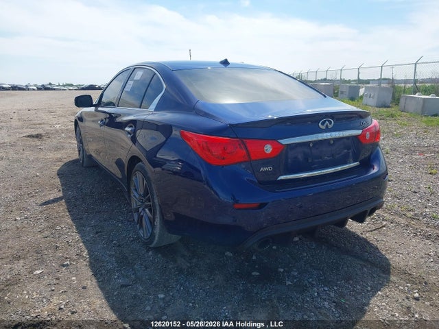 JN1FV7AR3GM450328 Infiniti Q50 Red Sport 400