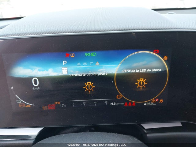 2026 Kia Niro Ev Wave/wave W/snow White Pearl   Grey Exterior მანქანა იყიდება აუქციონზე, vin: KNDCT3L12T5145977, აუქციონის ნომერი: 12620161