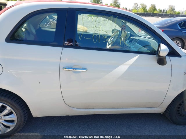 12615960 :رقم المزاد ، 3C3CFFDR9DT693042 vin ، 2013 Fiat 500c Pop مزاد بيع