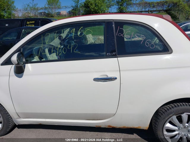 12615960 :رقم المزاد ، 3C3CFFDR9DT693042 vin ، 2013 Fiat 500c Pop مزاد بيع