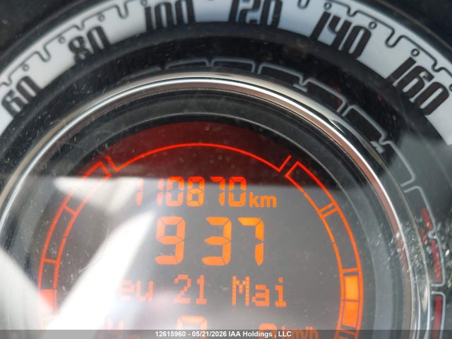 12615960 :رقم المزاد ، 3C3CFFDR9DT693042 vin ، 2013 Fiat 500c Pop مزاد بيع