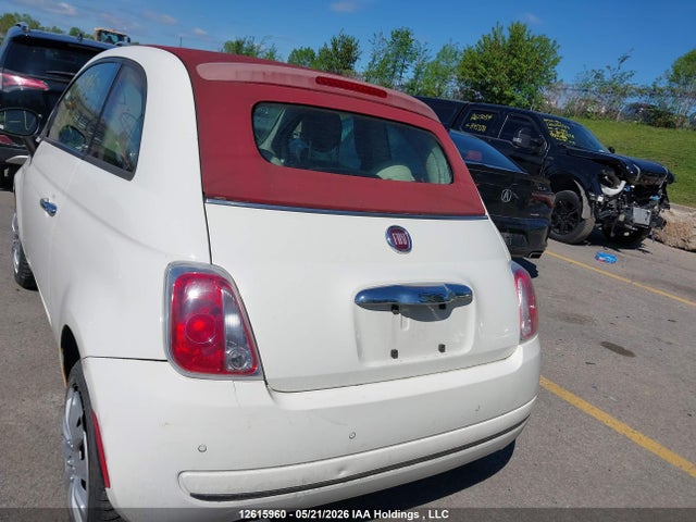 12615960 :رقم المزاد ، 3C3CFFDR9DT693042 vin ، 2013 Fiat 500c Pop مزاد بيع