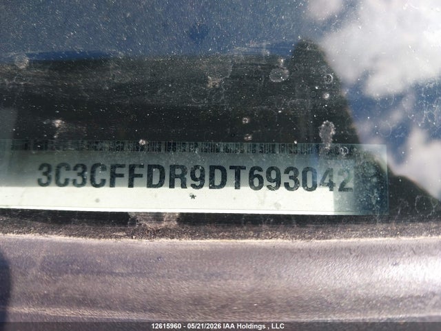 12615960 :رقم المزاد ، 3C3CFFDR9DT693042 vin ، 2013 Fiat 500c Pop مزاد بيع