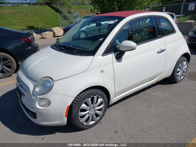 12615960 :رقم المزاد ، 3C3CFFDR9DT693042 vin ، 2013 Fiat 500c Pop مزاد بيع