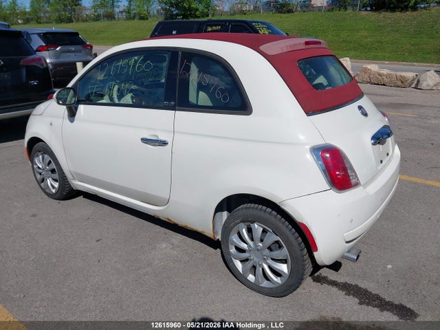 12615960 :رقم المزاد ، 3C3CFFDR9DT693042 vin ، 2013 Fiat 500c Pop مزاد بيع