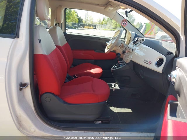 12615960 :رقم المزاد ، 3C3CFFDR9DT693042 vin ، 2013 Fiat 500c Pop مزاد بيع