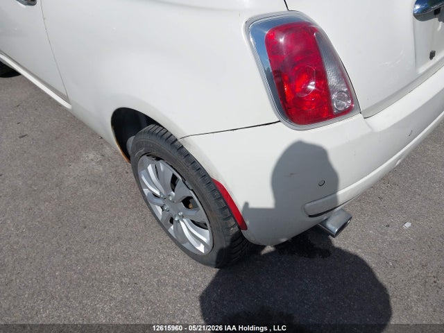 12615960 :رقم المزاد ، 3C3CFFDR9DT693042 vin ، 2013 Fiat 500c Pop مزاد بيع