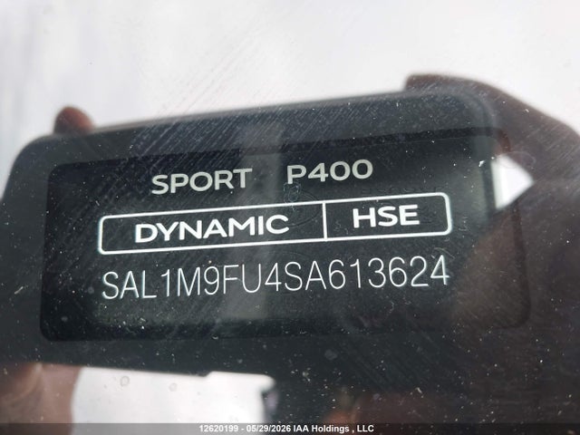 SAL1M9FU4SA613624 Land Rover Range Rover Sport P400 Dynamic Hse