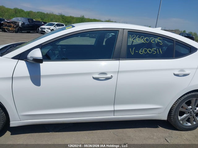 2018 Hyundai Elantra Sel/value/limited მანქანა იყიდება აუქციონზე, vin: KMHD84LF0JU600511, აუქციონის ნომერი: 12620215
