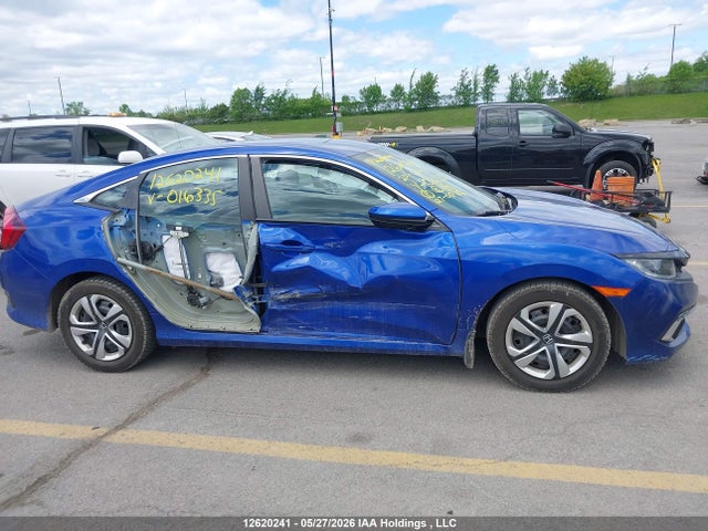 Aukcja sprzedaży 2020 Honda Civic Lx, vin: 2HGFC2F58LH016335, numer aukcji: 12620241