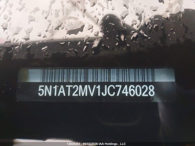 Aukcja sprzedaży 2018 Nissan Rogue Sv/sl, vin: 5N1AT2MV1JC746028, numer aukcji: 12620253