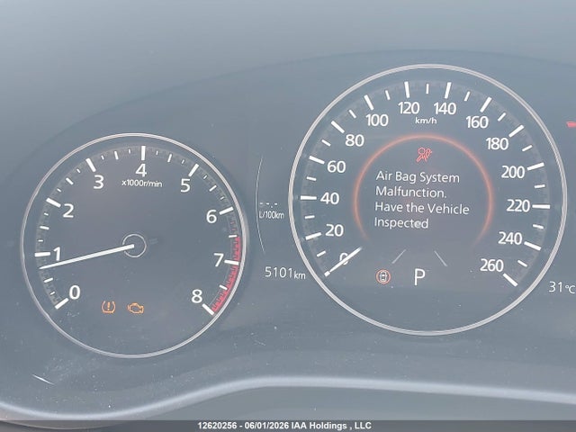 2026 Mazda 3 Select Sport მანქანა იყიდება აუქციონზე, vin: JM1BPAKL0T1872047, აუქციონის ნომერი: 12620256