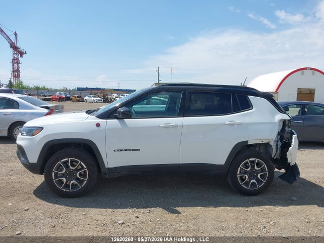 Aukcja sprzedaży 2024 Jeep Compass Trailhawk, vin: 3C4NJDDN3RT123274, numer aukcji: 12620260