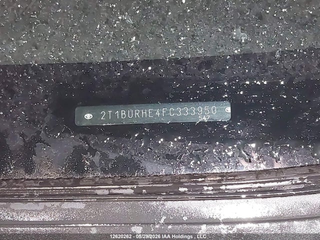2T1BURHE4FC333950 Toyota Corolla S