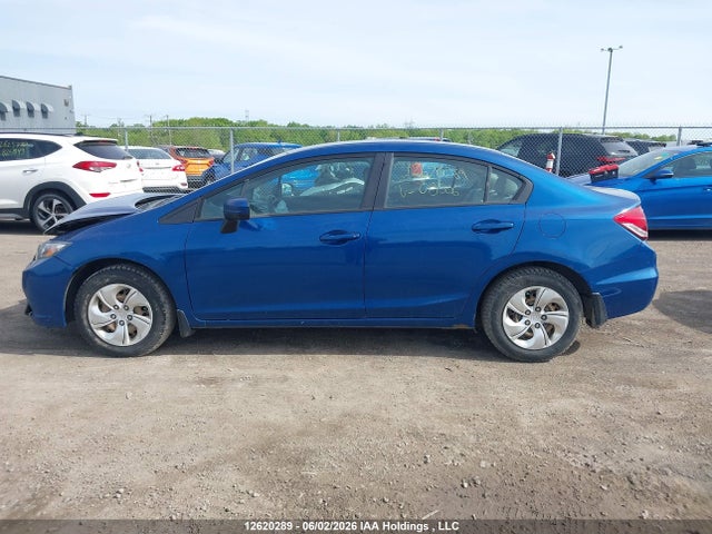 2015 Honda Civic Lx მანქანა იყიდება აუქციონზე, vin: 2HGFB2F47FH013506, აუქციონის ნომერი: 12620289