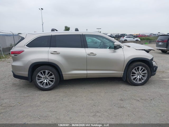 Продаж на аукціоні авто 2016 Toyota Highlander Xle, vin: 5TDJKRFH7GS233428, номер лоту: 12620301