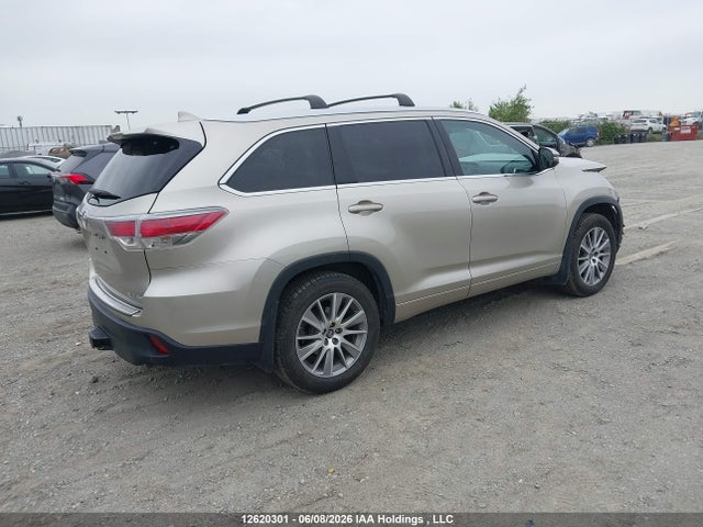 Продаж на аукціоні авто 2016 Toyota Highlander Xle, vin: 5TDJKRFH7GS233428, номер лоту: 12620301