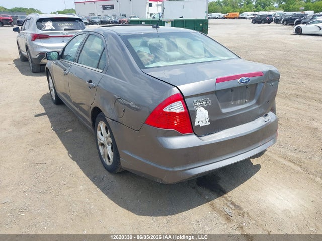 12620330 :رقم المزاد ، 3FAHP0HA5CR100083 vin ، 2012 Ford Fusion Se مزاد بيع