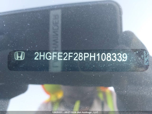 Honda Civic Lx/lx-b 2023 2HGFE2F28PH108339 Image 19