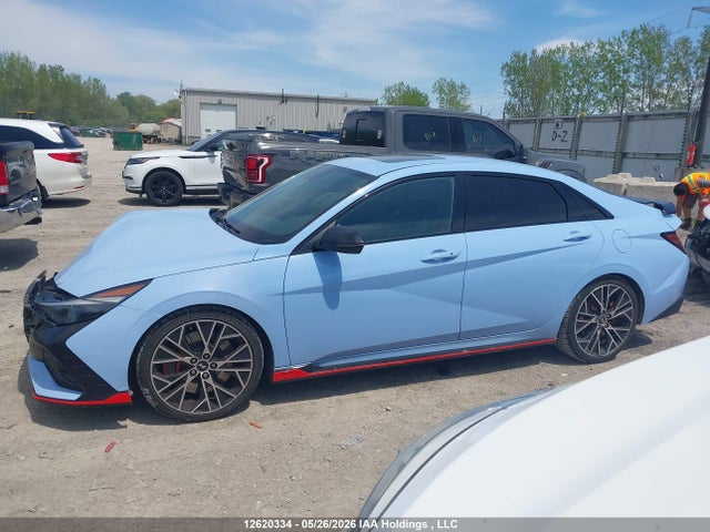 2022 Hyundai Elantra N Manual მანქანა იყიდება აუქციონზე, vin: KMHLW4AK4NU001912, აუქციონის ნომერი: 12620334