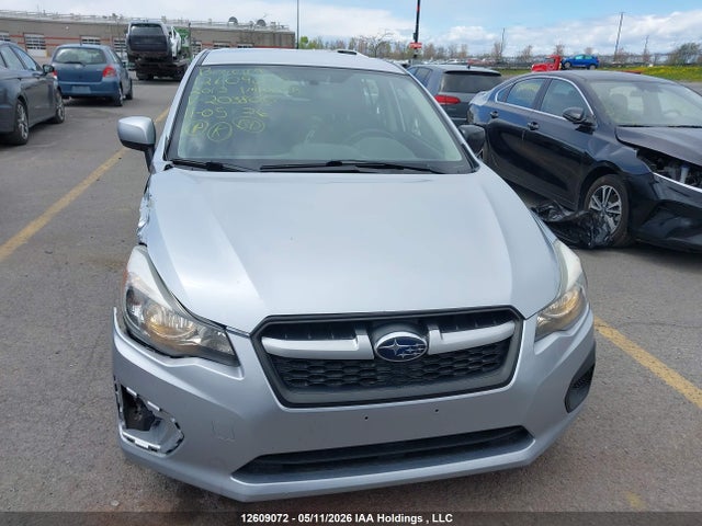 12609072 :رقم المزاد ، JF1GPAA66CH203800 vin ، 2012 Subaru Impreza 2.0i مزاد بيع