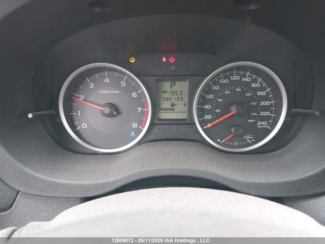 12609072 :رقم المزاد ، JF1GPAA66CH203800 vin ، 2012 Subaru Impreza 2.0i مزاد بيع