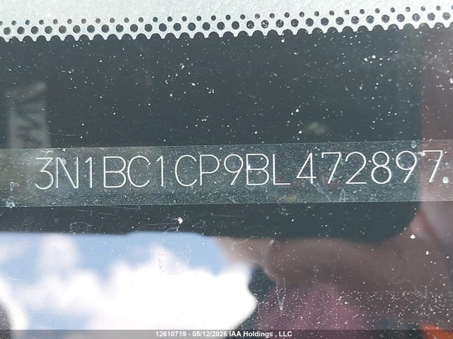 Aukcja sprzedaży 2011 Nissan Versa 1.8s, vin: 3N1BC1CP9BL472897, numer aukcji: 12610719