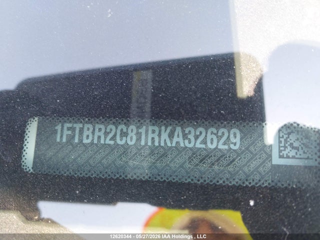 Продажа на аукционе авто 2024 Ford Transit T-250, vin: 1FTBR2C81RKA32629, номер лота: 12620344