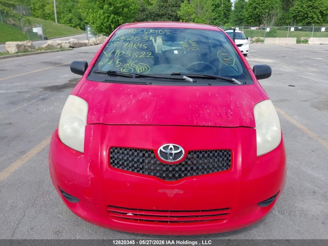 Auction sale of the 2007 Toyota Yaris, vin: JTDKT923575105822, lot number: 12620345