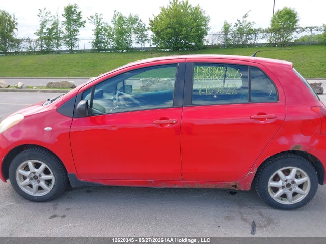 Auction sale of the 2007 Toyota Yaris, vin: JTDKT923575105822, lot number: 12620345