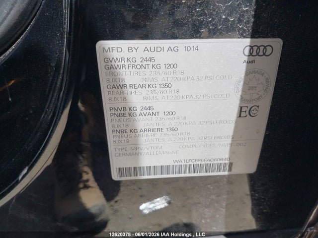 WA1LFCFP6FA060640 Audi Q5