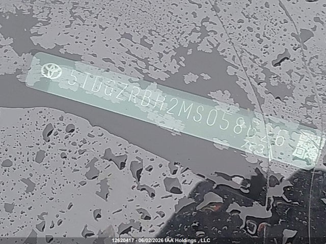 Toyota Highlander Xle 2021 5TDGZRBH2MS058626 Image 9