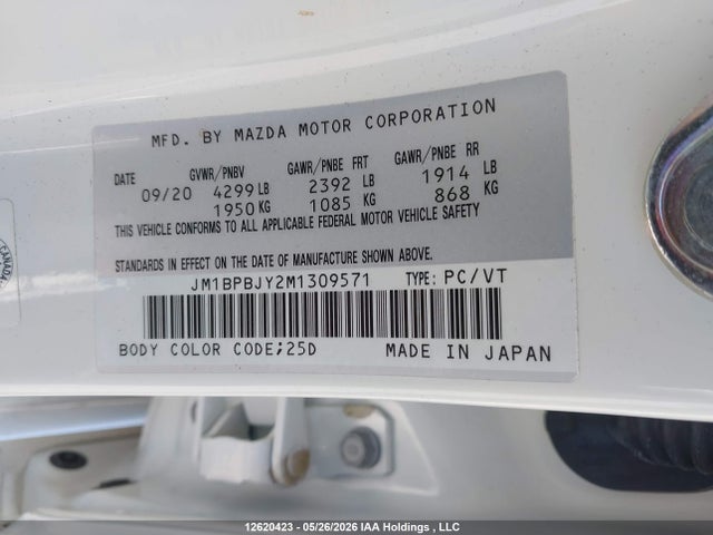 Mazda 3 2021 JM1BPBJY2M1309571 Image 19