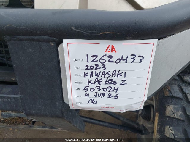JKBATSE10PB503024 Kawasaki Kaf620 Z