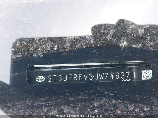 2018 Toyota Rav4 Se მანქანა იყიდება აუქციონზე, vin: 2T3JFREV3JW746371, აუქციონის ნომერი: 12620439