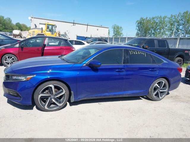 12620441 :رقم المزاد ، 1HGCV2F30KA801148 vin ، 2019 Honda Accord Sport 2.0t مزاد بيع