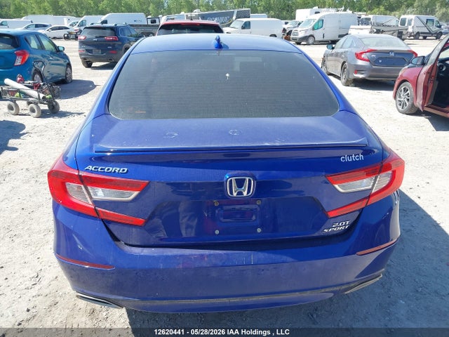 12620441 :رقم المزاد ، 1HGCV2F30KA801148 vin ، 2019 Honda Accord Sport 2.0t مزاد بيع