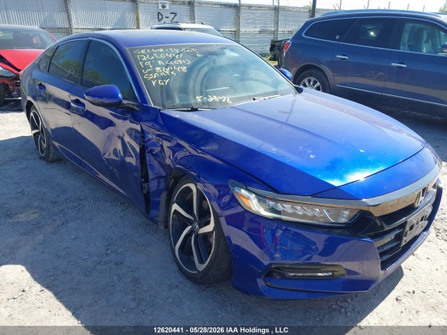 12620441 :رقم المزاد ، 1HGCV2F30KA801148 vin ، 2019 Honda Accord Sport 2.0t مزاد بيع
