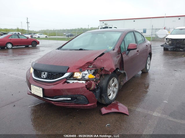 2013 Honda Civic Lx მანქანა იყიდება აუქციონზე, vin: 2HGFB2F40DH043508, აუქციონის ნომერი: 12620455