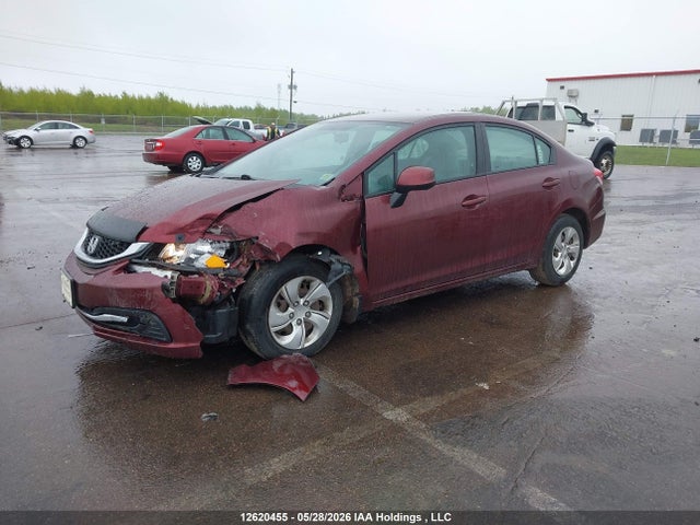 2013 Honda Civic Lx მანქანა იყიდება აუქციონზე, vin: 2HGFB2F40DH043508, აუქციონის ნომერი: 12620455