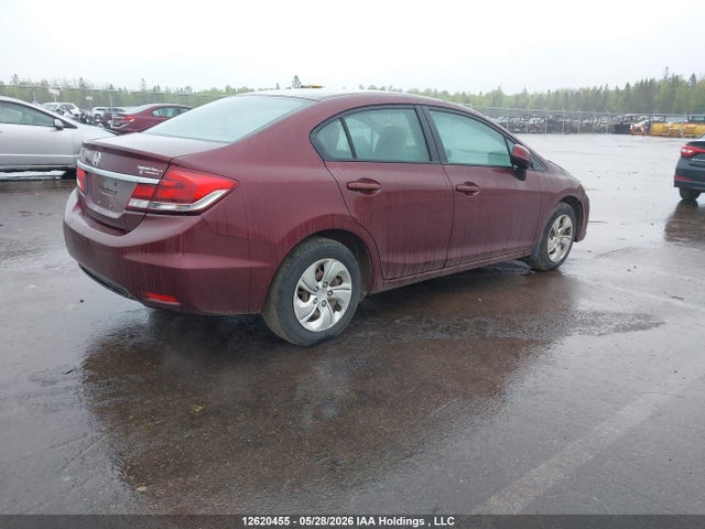 2013 Honda Civic Lx მანქანა იყიდება აუქციონზე, vin: 2HGFB2F40DH043508, აუქციონის ნომერი: 12620455