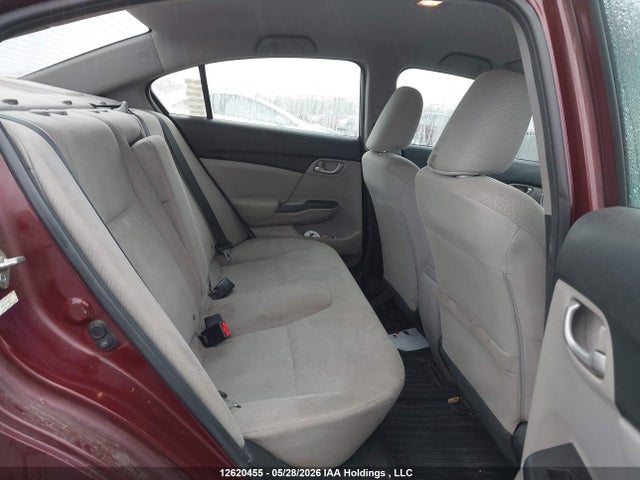 2013 Honda Civic Lx მანქანა იყიდება აუქციონზე, vin: 2HGFB2F40DH043508, აუქციონის ნომერი: 12620455