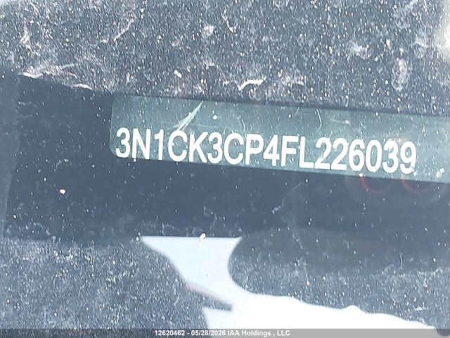3N1CK3CP4FL226039 Nissan Micra