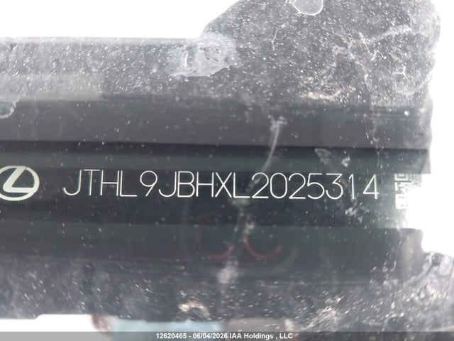 Aukcja sprzedaży 2020 Lexus Ux 250h, vin: JTHL9JBHXL2025314, numer aukcji: 12620465