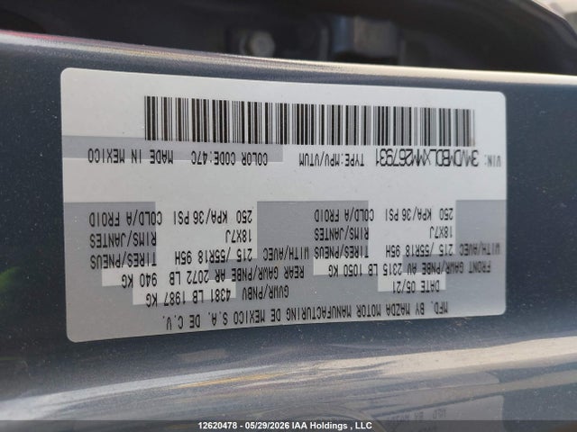 3MVDMBDLXMM267931 Mazda Cx-30 Gt